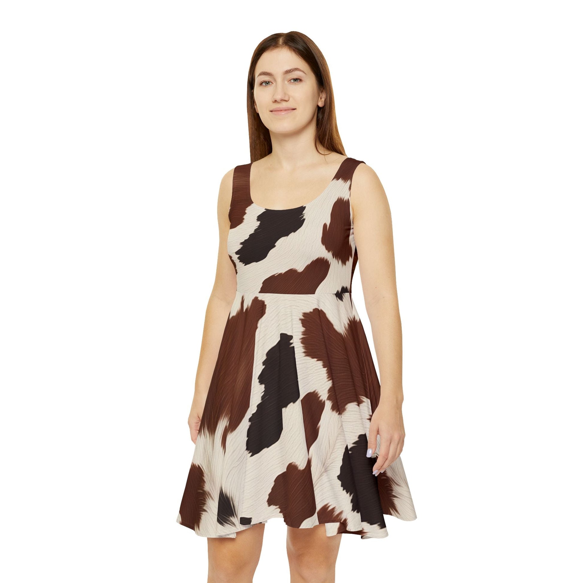 Women's Skater Dress (AOP), Artsulli - Art is Long, Life is Short, All Over Prints, , , , , , , 