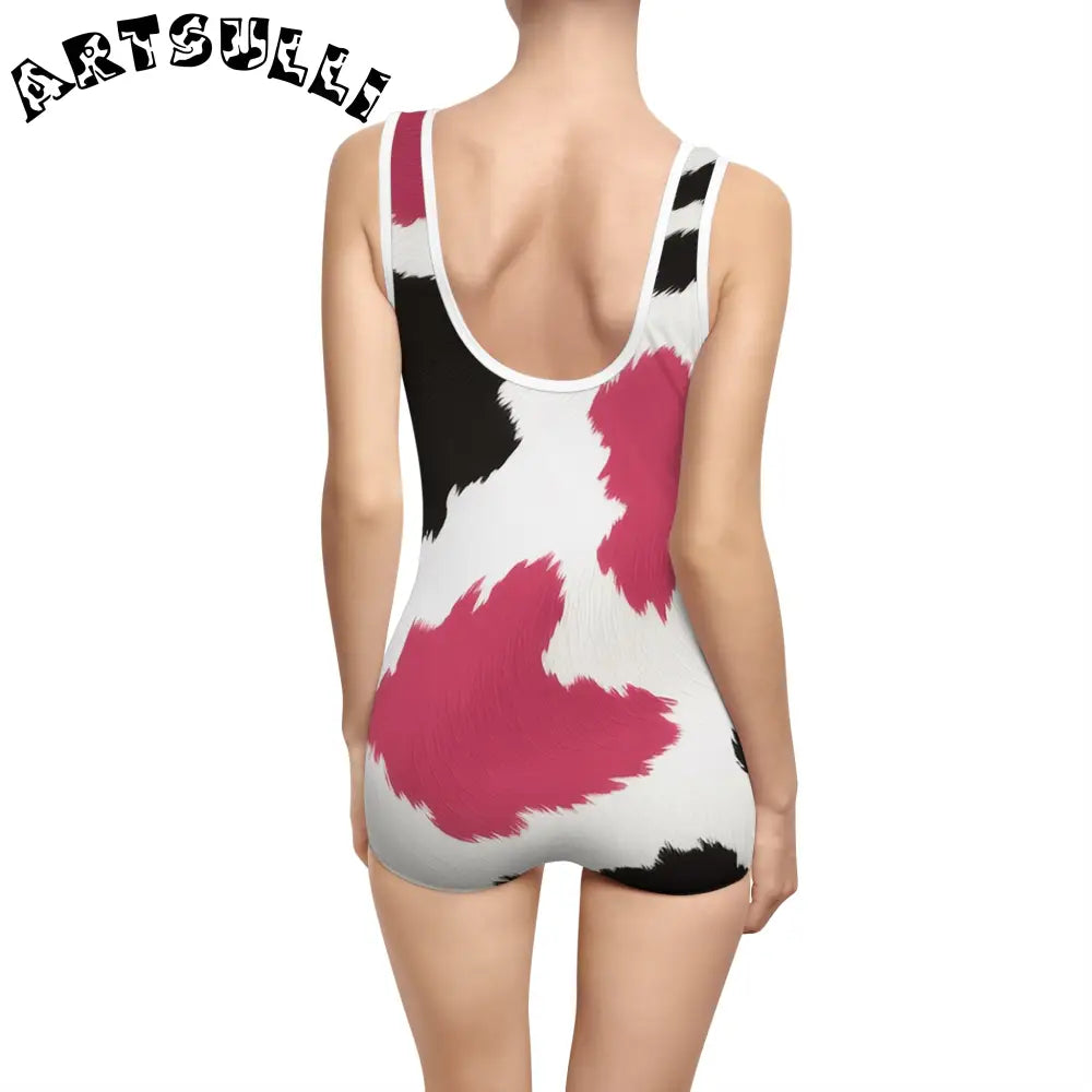 Women's Vintage Swimsuit (AOP), Artsulli - Art is Long, Life is Short, All Over Prints, , , , , , , 