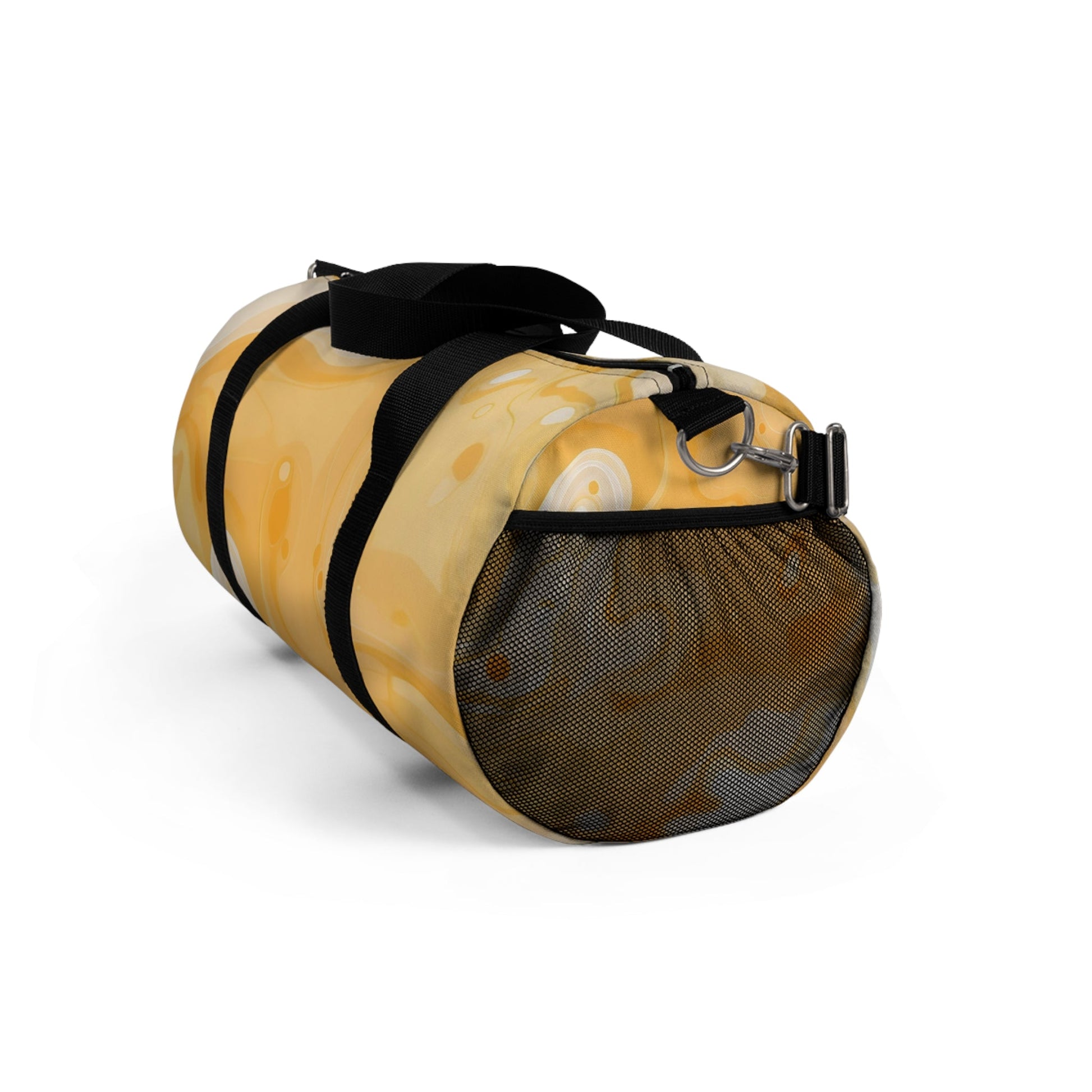 Yellow Abstract Duffel Bags, Artsulli - Art is Long, Life is Short, Bags, , , , , , , 