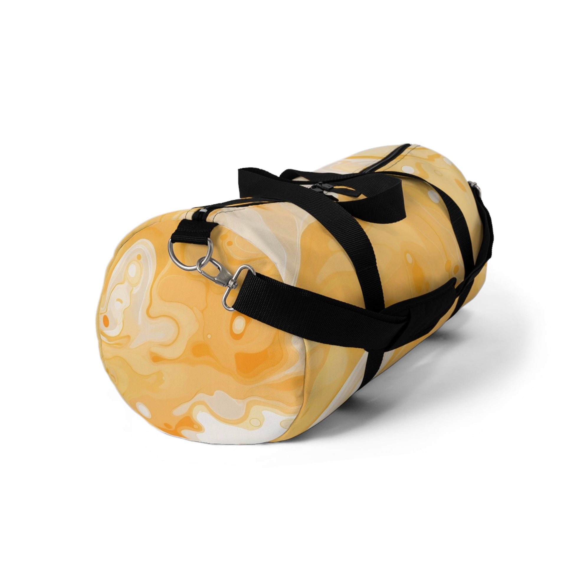 Yellow Abstract Duffel Bags, Artsulli - Art is Long, Life is Short, Bags, , , , , , , 