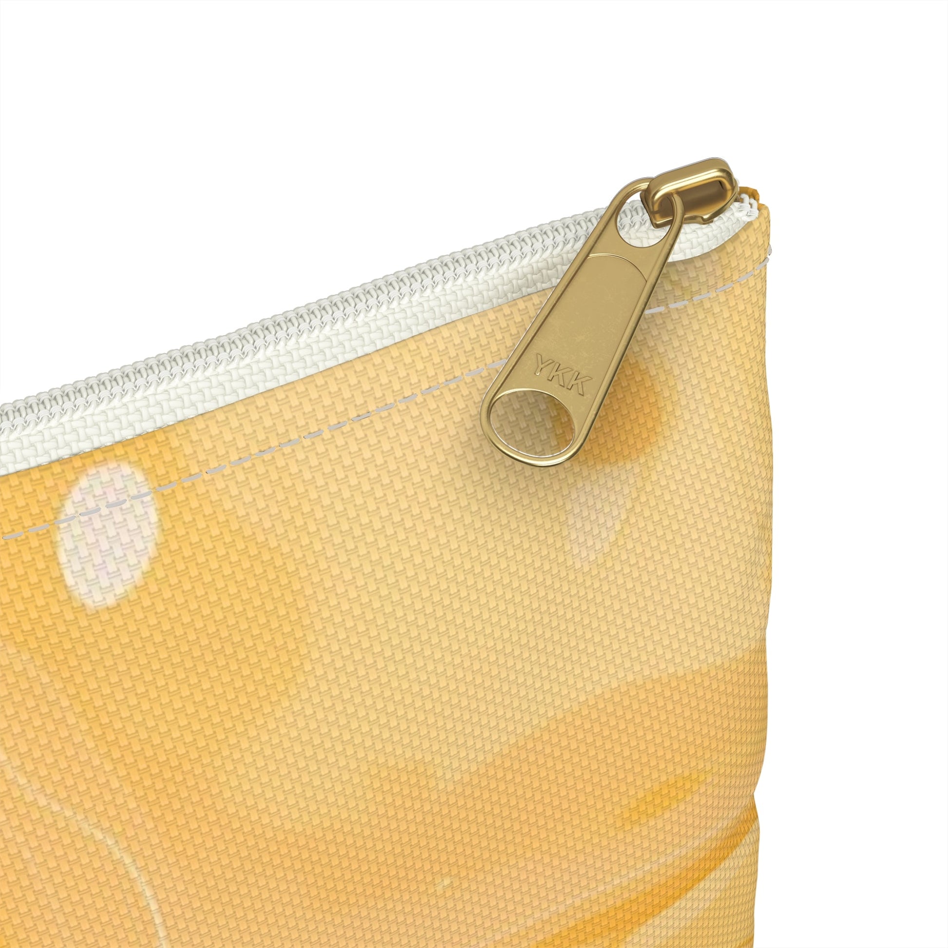 Yellow and White Abstract Marble Pouch, Artsulli - Art is Long, Life is Short, Bags, , , , , , , 