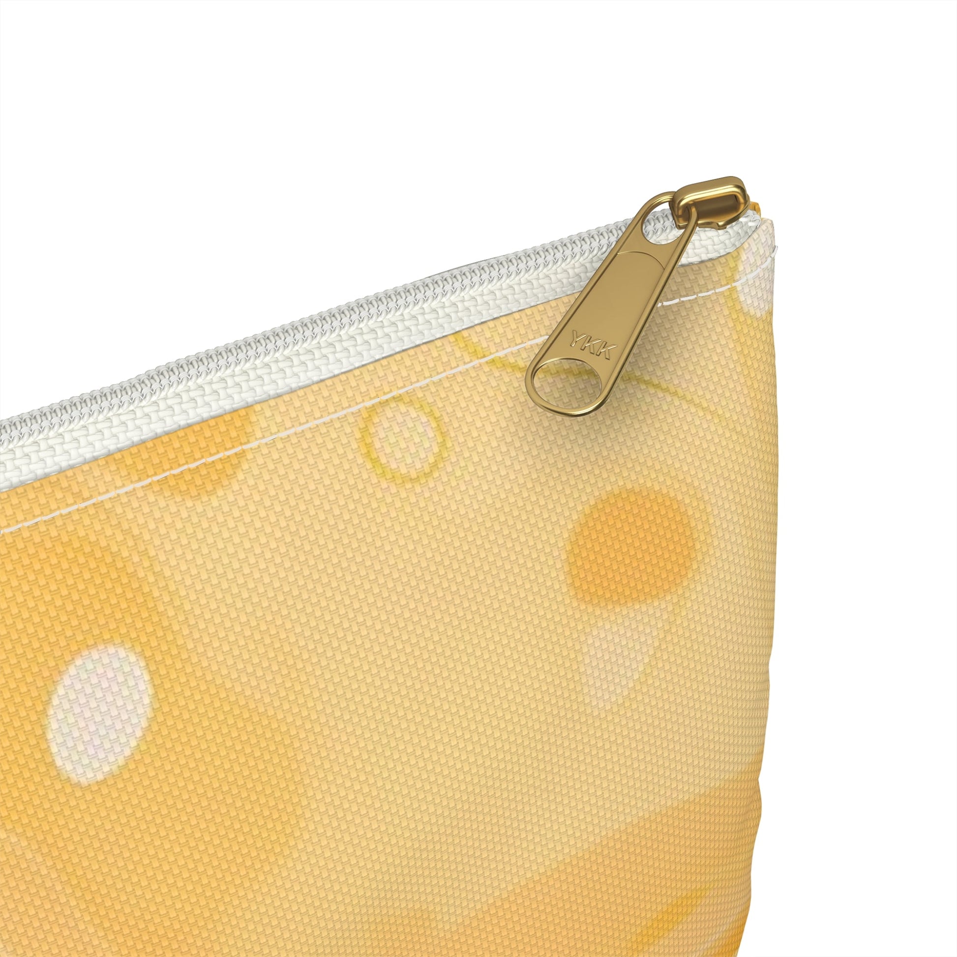 Yellow and White Abstract Marble Pouch, Artsulli - Art is Long, Life is Short, Bags, , , , , , , 