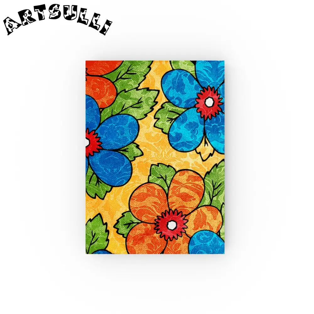 Yellow Floral Journal with high-quality 90gsm paper, Artsulli - Art is Long, Life is Short, Paper products, , , , , , , 