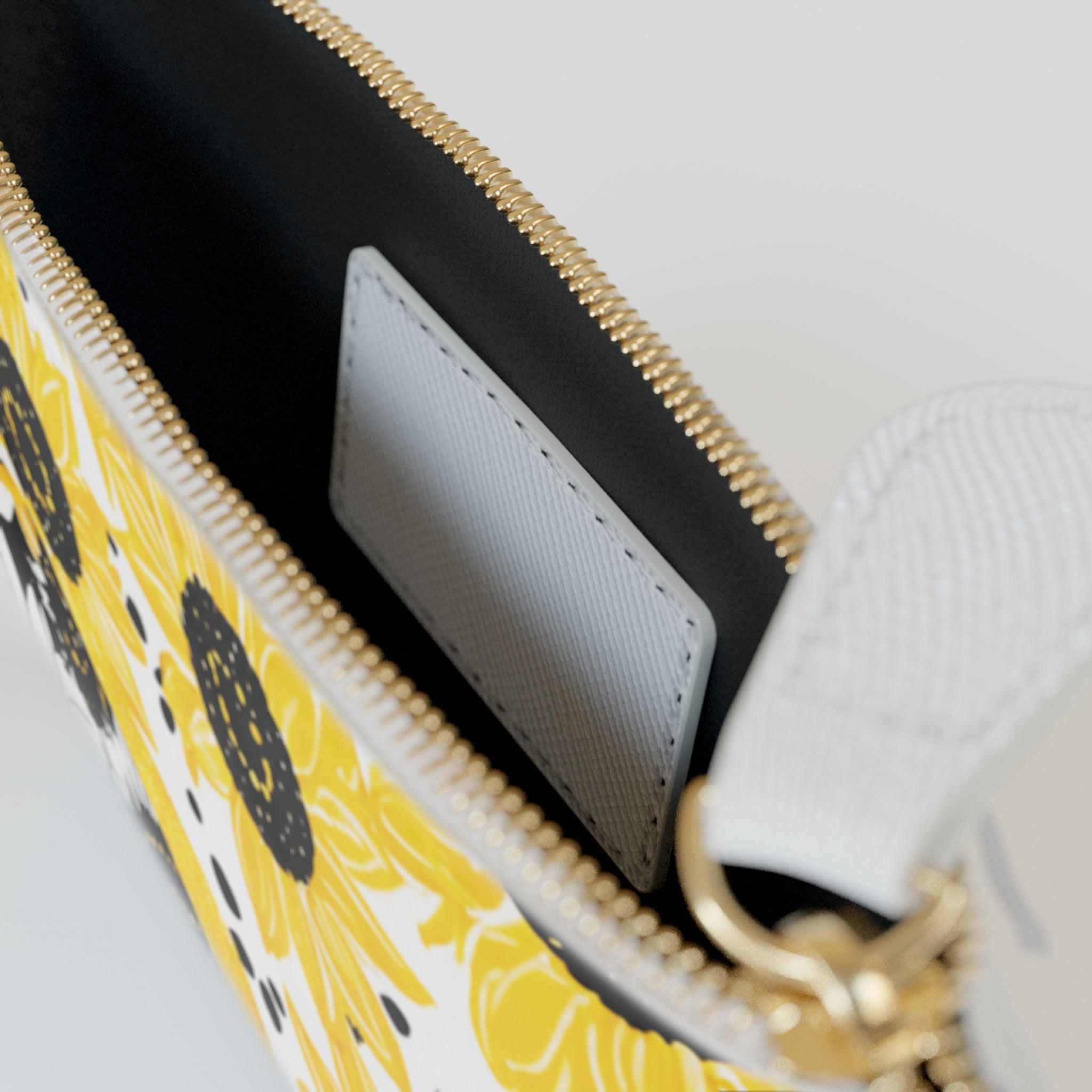 Yellow Sunflower Clutch Bag, Artsulli - Art is Long, Life is Short, Bags, , , , , , , 