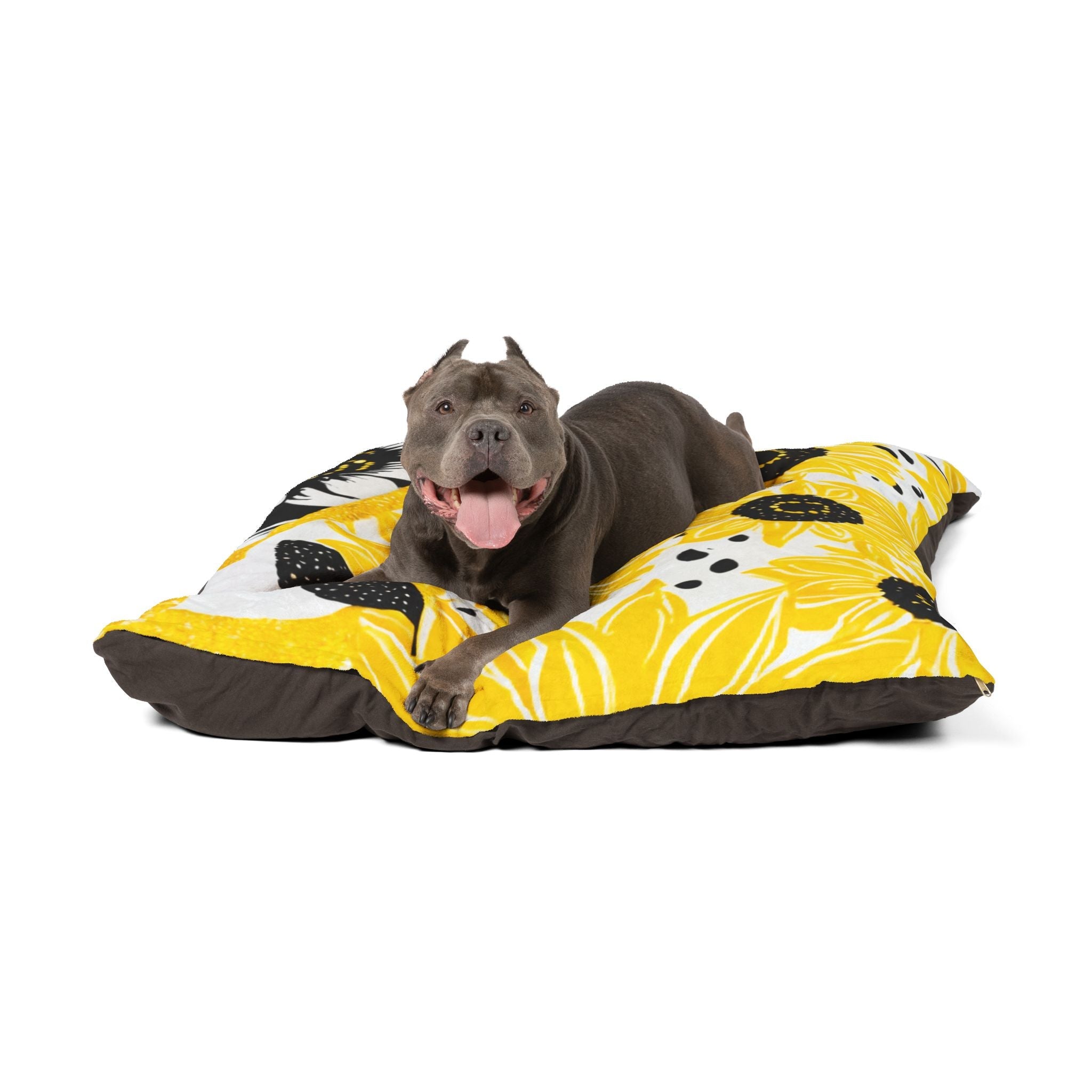Yellow Sunflower Pet Bed, Artsulli - Art is Long, Life is Short, Pets, , , , , , , 