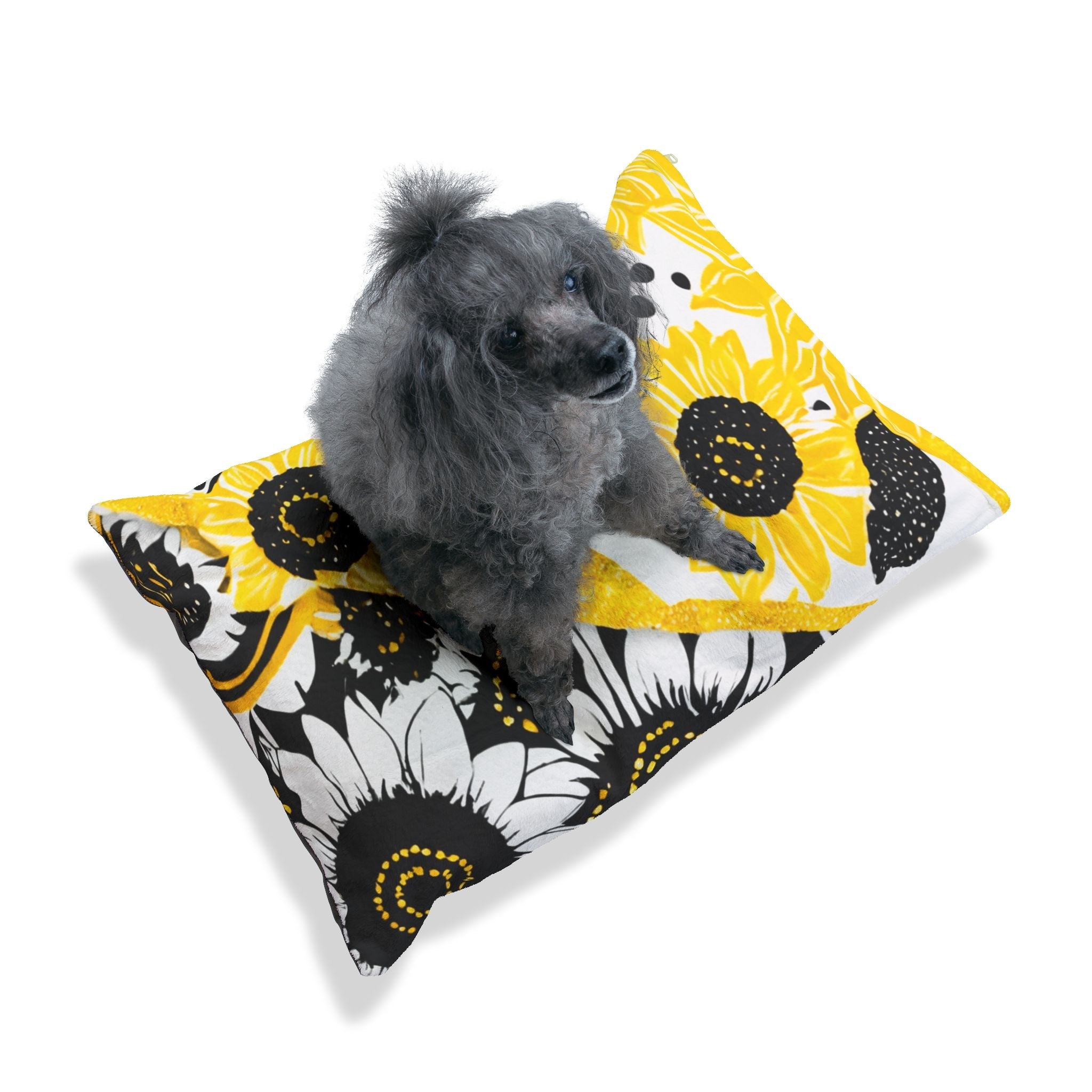 Yellow Sunflower Pet Bed, Artsulli - Art is Long, Life is Short, Pets, , , , , , , 
