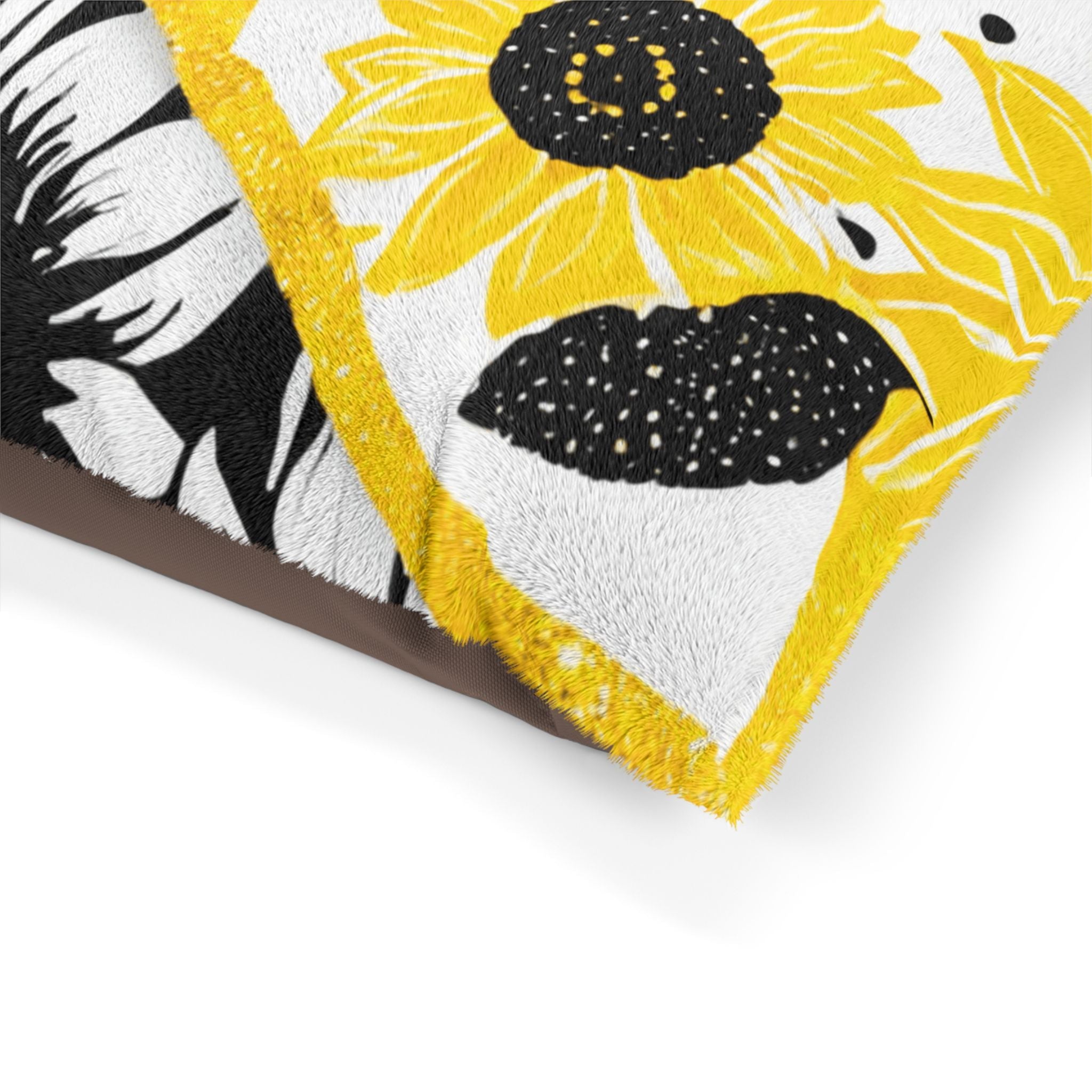 Yellow Sunflower Pet Bed, Artsulli - Art is Long, Life is Short, Pets, , , , , , , 