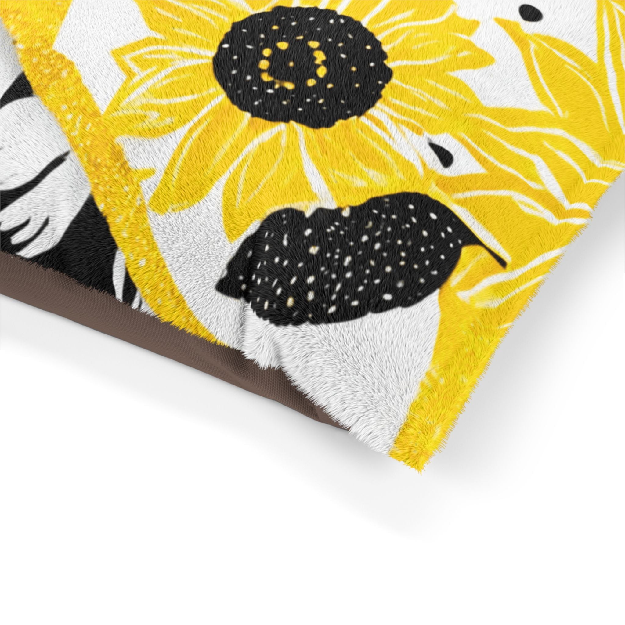 Yellow Sunflower Pet Bed, Artsulli - Art is Long, Life is Short, Pets, , , , , , , 
