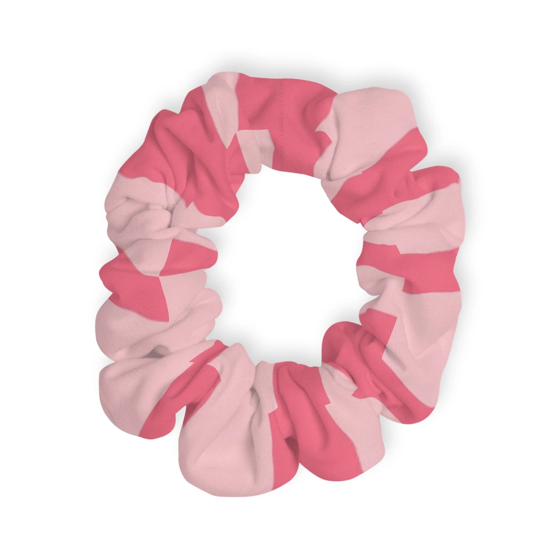 Youth Favorite Art Printed Pink Striped Scrunchie, Artsulli - Art is Long, Life is Short, Accessories, , , , , , , 