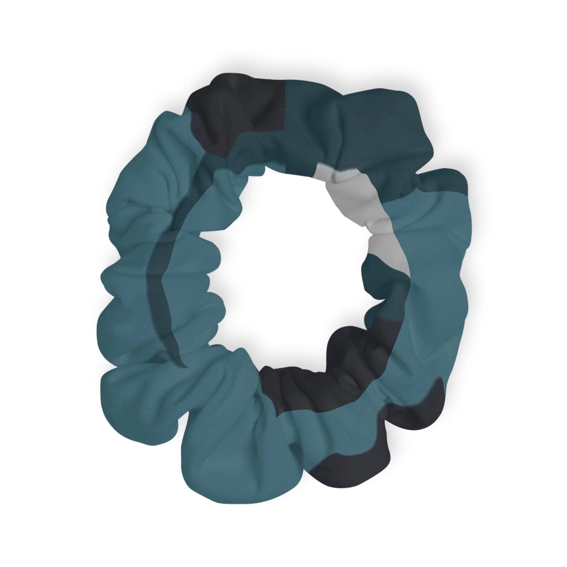 Youth Favorite Blue Camouflage Scrunchie, Artsulli - Art is Long, Life is Short, Accessories, , , , , , , 