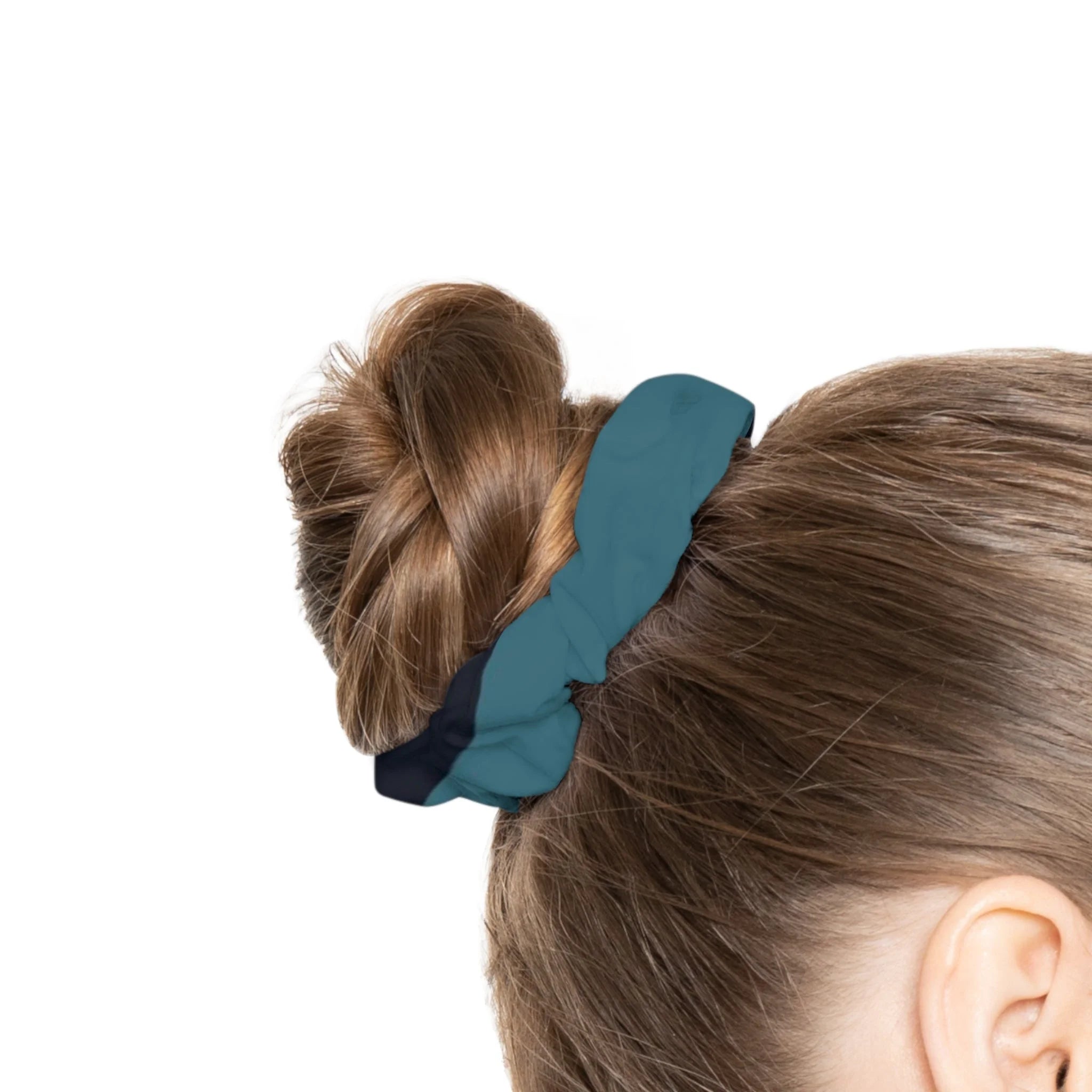 Youth Favorite Blue Camouflage Scrunchie, Artsulli - Art is Long, Life is Short, Accessories, , , , , , , 